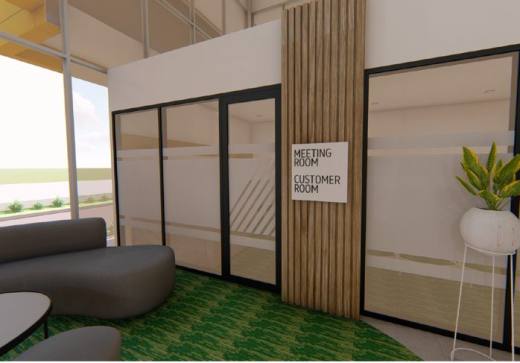 Renovasi Facade & Interior Office UT Makassar