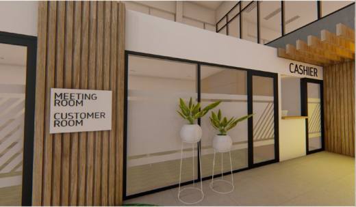 Renovasi Facade & Interior Office UT Makassar